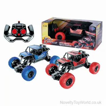 All Wheel Drive Diecast Metal R/C Speed Demon - 1 to 18 Scale
