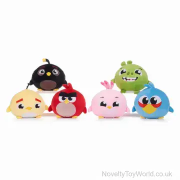 Angry Birds Squashy Podgies Soft Toy - 6 Assorted (18cm)