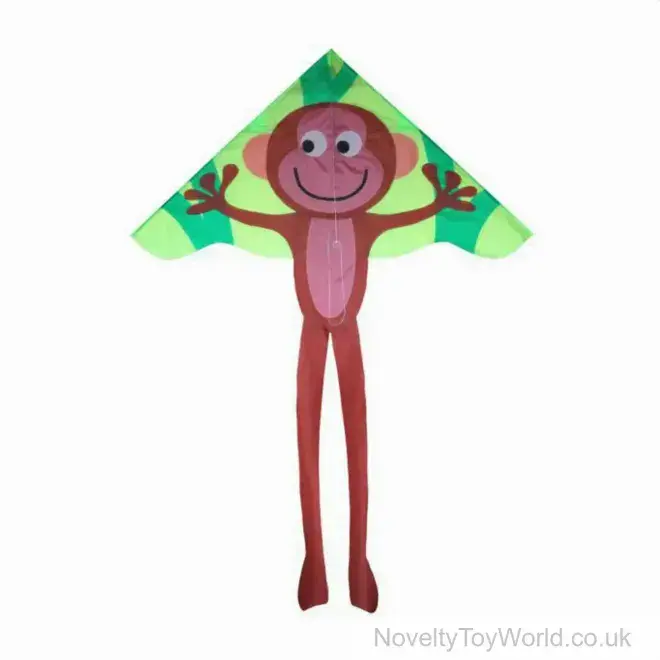 Animal Design Flying Kite (160cm x 130cm) | 2 Assorted Frog & Monkey | Wholesale Kites