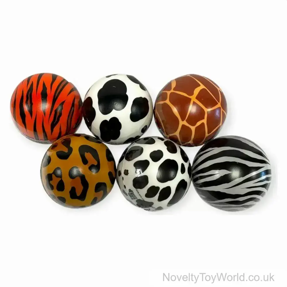 Animal Print Stress Ball (10cm) | Wholesale Squeezy Toys