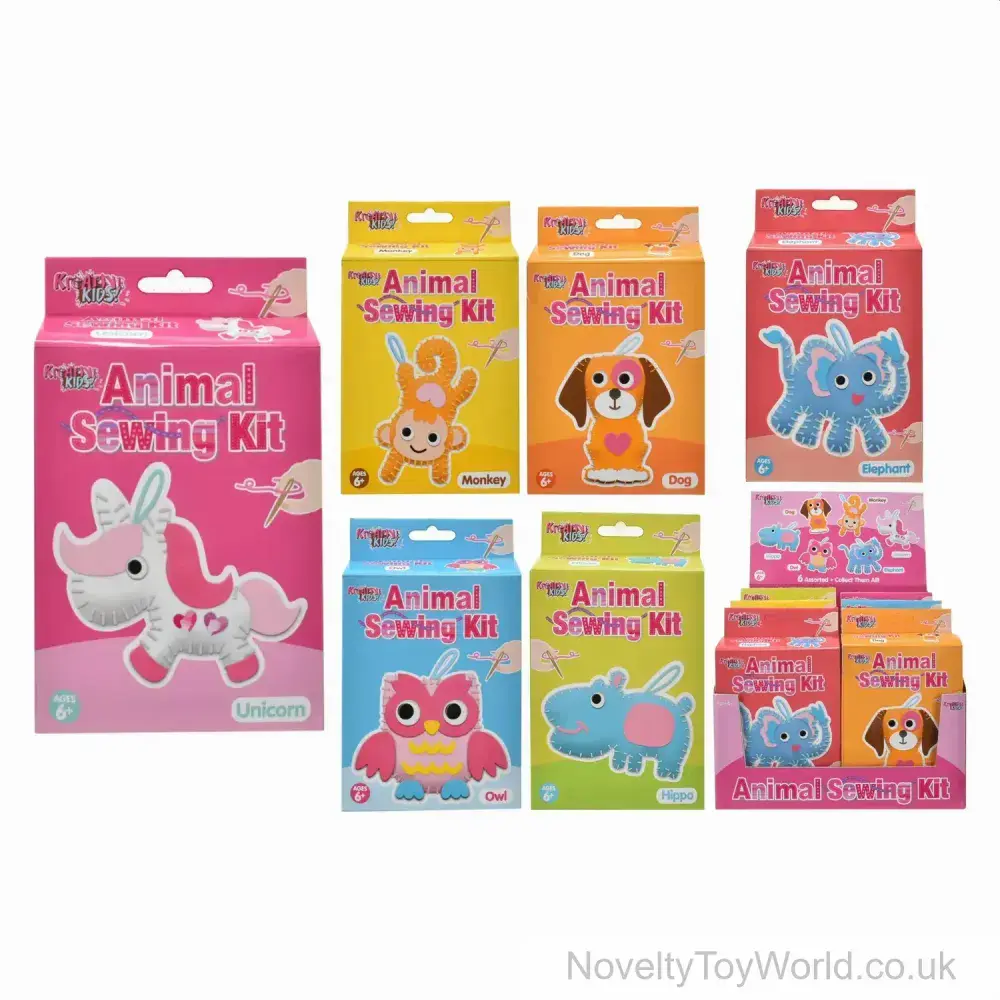 Animal Sewing Kit - Boxed | Wholesale Arts & Crafts Toys UK
