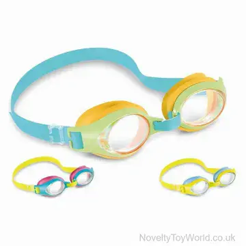 Aqua Flow Kids Junior Swimming Goggles - Intex