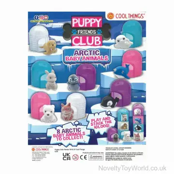 Arctic Sea Animal Toys in Vending Capsules (50mm)