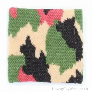 Army Camouflage Sweat Wristband (7cm)