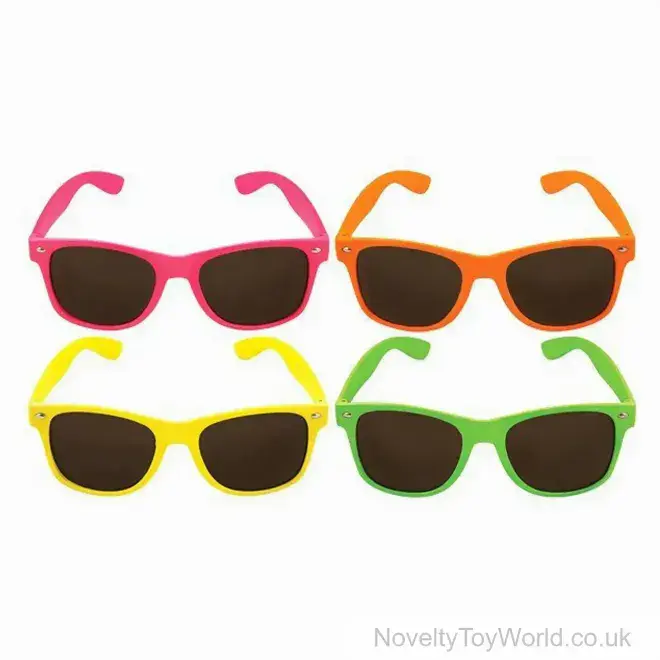Bulk Buy | Assorted Colours Frame Sunglasses | Adult Size