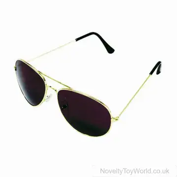 Aviator Sunglasses With Dark Lenses