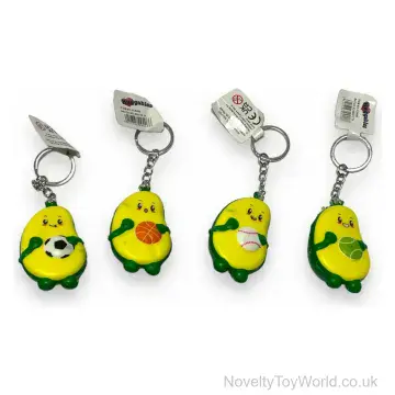 Avocado Squishy Toy Keyring (3cm)
