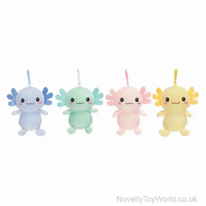 Axolotl Soft Toy - Kawaii Kuties (12cm) | Wholesale Axolotl Plush Toy UK