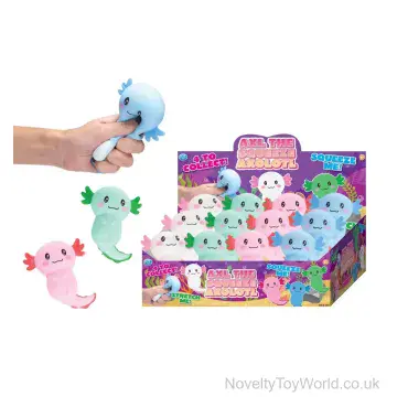 Axolotl Squishy Fidget Toy (10cm)