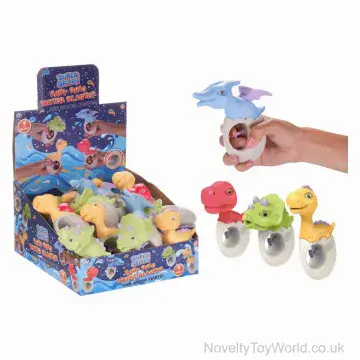 Baby Dinosaur Water Squirt Gun - 4 Assorted Dinos