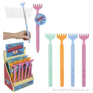 Back Scratcher Telescopic Pen (17cm)