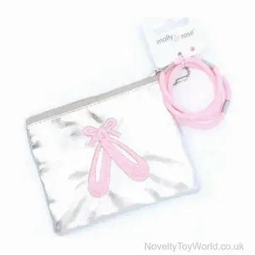 Ballet Themed Coin Purse & Hair Elastics (11cm)