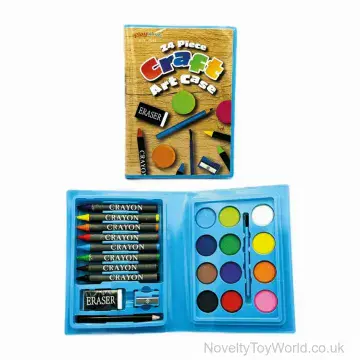 Basic Art Set For Kids - 24 Pieces