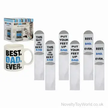 Best Dad Ever Mug & Sock Set - Boxed