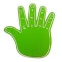 Wholesale Big Foam Hands in Green (45cm) - Bulk Buy High Five Hand UK