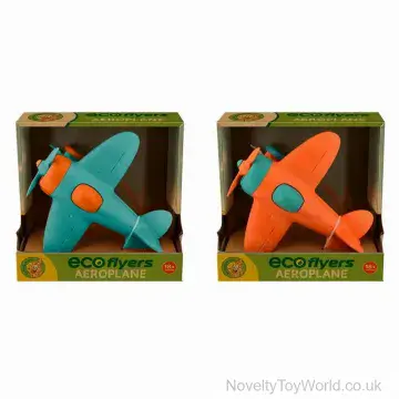 Bio Plastic Toy Aeroplane - 18 Months+ (18cm)