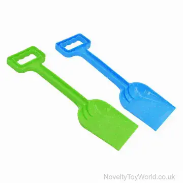 Bioplastic Beach Spades - 3 Assorted (33cm)