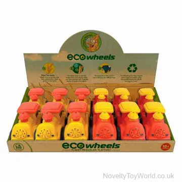 Bioplastic Eco Wheels Colourful Toy Train - 18 Months+ (11cm)
