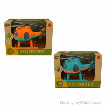 Bioplastic Toy Helicopter For Toddlers (19cm)