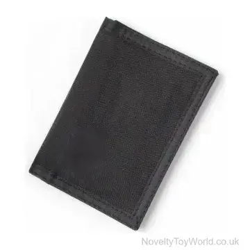Black Colour Kid's Wallets (13cm x 9cm)