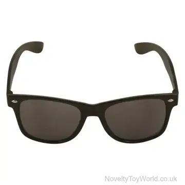 Black Frame Dark Lens Sunglasses