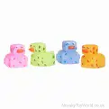 Block Head Pixel Novelty Rubber Ducks (5cm) | Wholesale Rubber Duckies