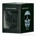 Bluetooth Skull Speaker In Black - 14.5cm | Wholesale Electronic Novelties UK