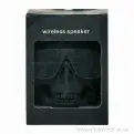Bluetooth Skull Speaker In Black - 14.5cm | Wholesale Electronic Novelties UK