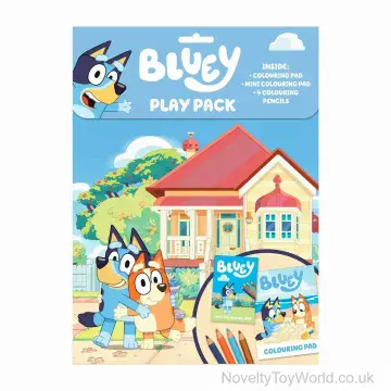 Bluey Colouring Play Pack