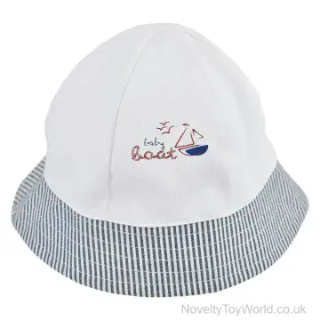 Boat Themed Bucket Sun Hat For Kids (48cm)