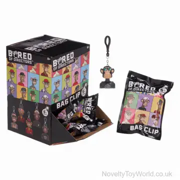 Bored Of Directors Ape Licensed Bag Clip - 5 Assorted