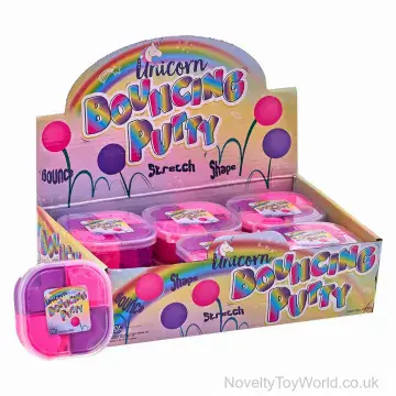 Bouncing Unicorn Putty In Tub - 60 Grams