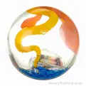 Bouncy Light Up Reptile Ball - 2 Assorted (6.5cm) | Wholesale Balls