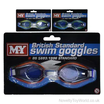 Boys British Standard Swimming Goggles (Age 6-12)