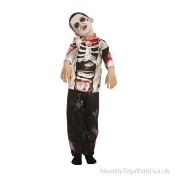 Boys Zombie Costume - Shirt & Trousers (Age 4-6 Years)