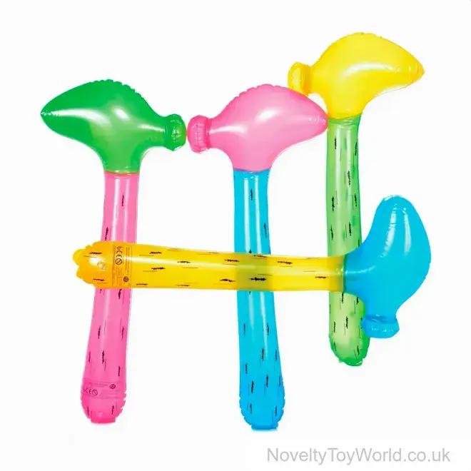 Bulk Buy Bright Colour Hammer Collection (85cm) | Wholesale Novelties UK