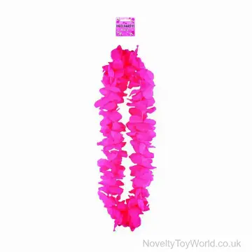 Bright Pink Hula Party Lei (100cm)