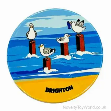 Brighton Ceramic Coasters - Set Of 4