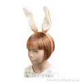 Wholesale | Brown Bunny Rabbit Ears Headband - Universal Size