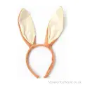 Wholesale | Brown Bunny Rabbit Ears Headband - Universal Size