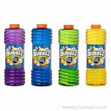 Bubblz Bubble Bottle 1 Litre - Blowing Bubbles Liquid