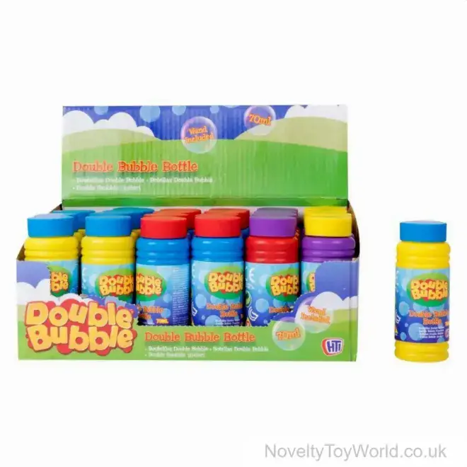 Bulk Buy | Bubblz Bubble Bottle 70ML - Kid's Blowing Bubbles Liquid
