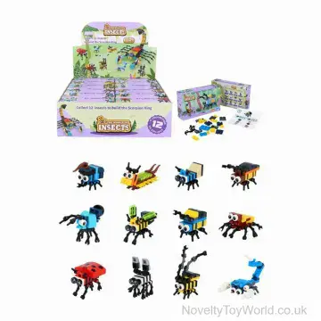 Build Your Own Insect Block Set (9cm)