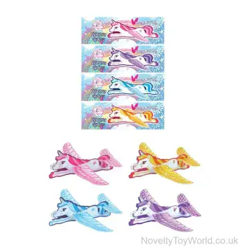 Build Your Own Unicorn Glider (18cm) - 4 Assorted