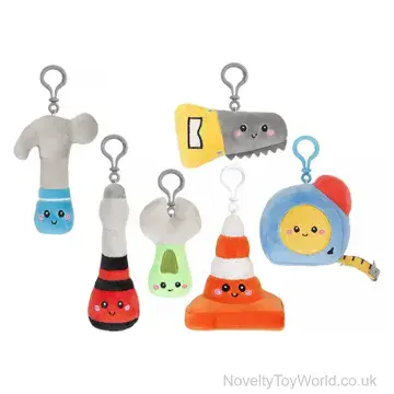 Builder's Tools Plushie Bag Clip (12cm)