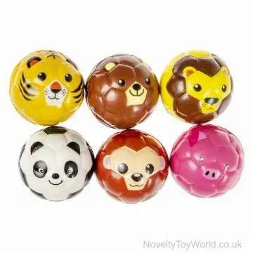 Bumpy Sensory Zoo Animal Toy Ball (6.3cm)