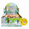 Bumpy Sensory Zoo Animal Toy Ball (6.3cm) | Wholesale Soft Play Balls UK