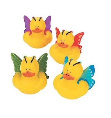 Butterfly Novelty Rubber Ducks (5cm)