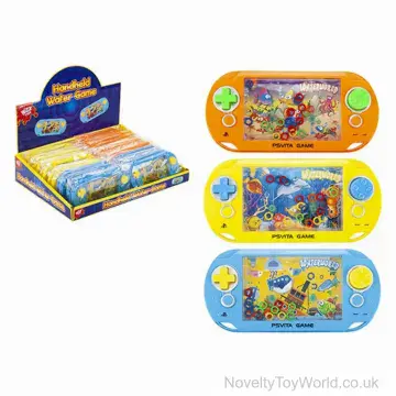 Button Water Puzzle Game Handheld (15cm)
