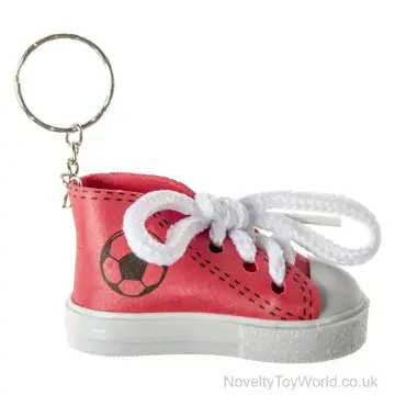 Canvas Trainer Novelty Keyring (7cm)